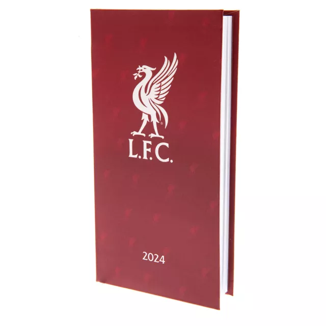 Liverpool FC Slim Diary 2024 Official Merchandise Great Gift Idea UK Seller