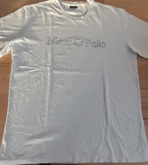 Marc O' Polo Shirt Gr.XL In Weiß mit Brustlogo, Neuwertig
