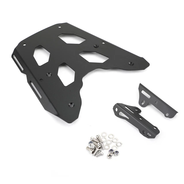 One By Camamoto Crochet Mousqueton Attache Porte-sacs En Aluminium Noir Pour Bagages, Pour Vespa 50N, Printemps, Sprint, PX Luxe, T5 Classic LML Réf. Orig. 57468