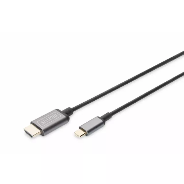 HDMI Kabel Digitus DIGITUS Cable adaptador de vídeo USB-C™ - HDMI®, UHD 4K /