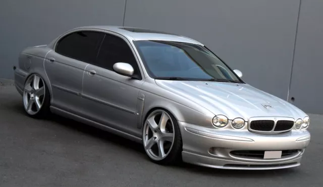 Jaguar X-Type ( 2001-2007 ) Rajout De Pare Choc Avant / Jupe Avant