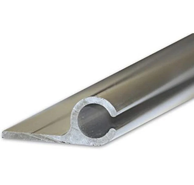 Van Awning Rail C-Channel - Black or Silver - Campervan Conversion Parts: Clearcut Conversions