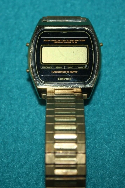 VINTAGE CASIO WATCH SA-55 Retro 1980s Ultra Thin Module 145 $55.00