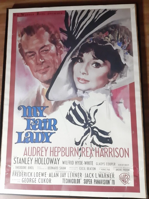 1964 My Fair Lady movie poster