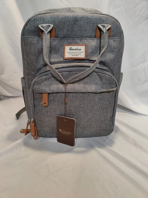 Diaper Bag Backpack, RUVALINO Multifunction Travel Back Pack