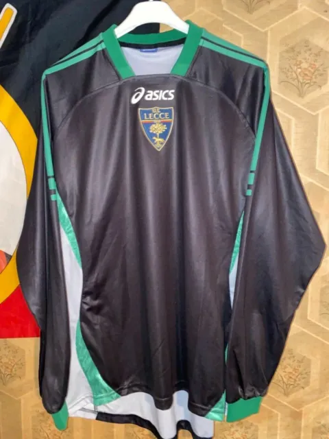 Vintage Asics US Lecce maglia da calcio a maniche lunghe Jersey Mens taglia...