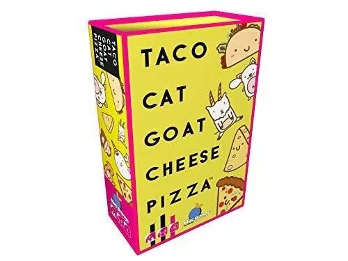 Blue Orange | Taco Cat Goat Cheese Pizza | Card Game | Ages 8+ | 2-8 Players