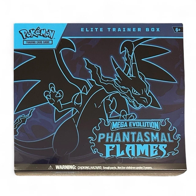 Pokemon TCG Mega Evolution Phantasmal Flames Elite Trainer Box