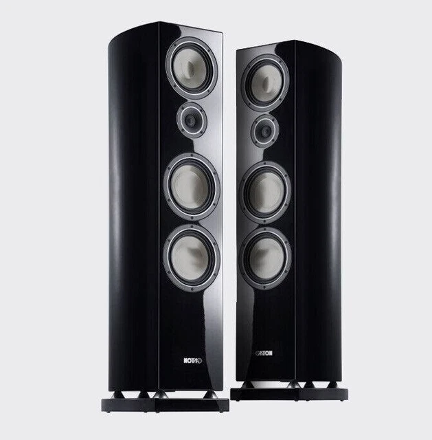 CANTON VENTO 896 DC Standlautsprecher Boxen PAAR schwarz High Gloss OVP EUR 915,00 - DE