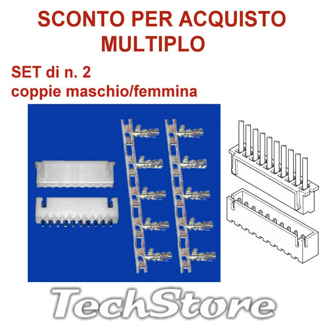 Connettore Cavo Piatto 10 Poli - Foto 6