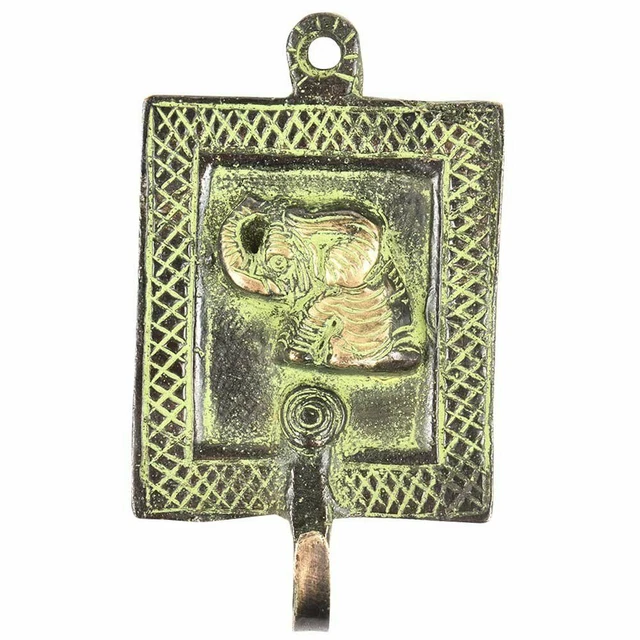 Door Hat Holder Multicolor Antique Coat Rack Brass Wall Hooks Elephant Hat Rack