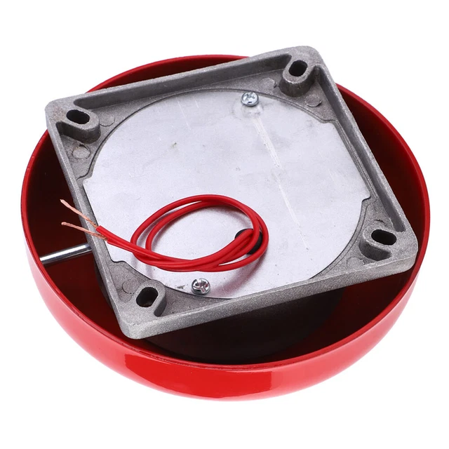 CB6B 95DB METAL Electric Round Alarm Bell School Factory Security