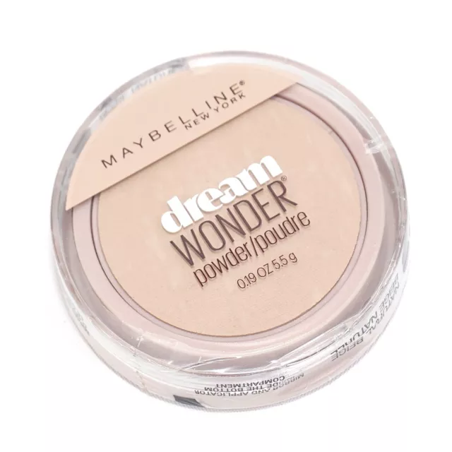 Maybelline Dream Wonder Powder ~70 Natural Beige~ Full Size [NWOB Sealed]