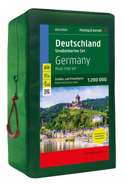 Deutschland, Straßenkarten-Set 1:200.000, 2024/2025, freytag & berndt | 2023