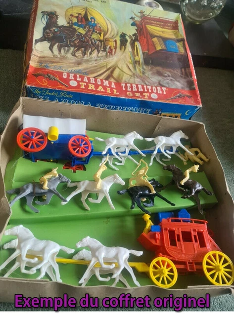 Lot 15 canons en plomb/alliage, 2 cavaliers du train d