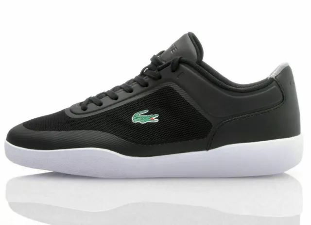 SNEAKER UOMO LACOSTE LIGHT 317 1 SPM scarpe estive scarpe nere