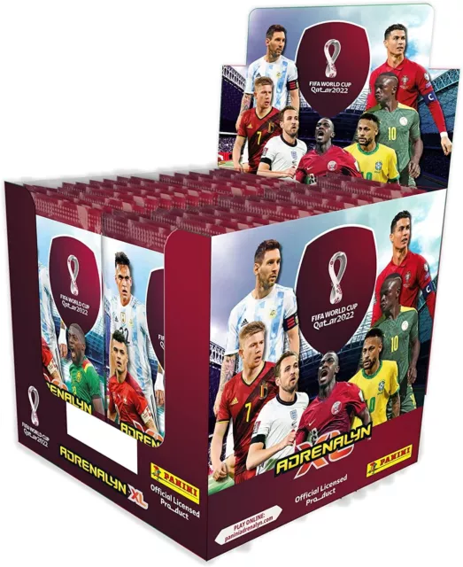 Panini Fifa World Cup 2022 Adrenalyn Xl Cards 50 Packs
