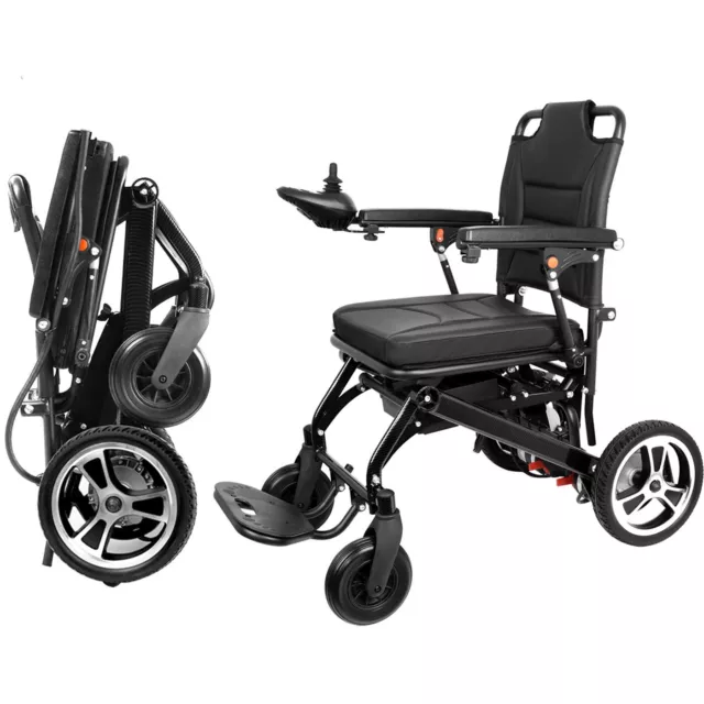 All Terrain Ultra Lightweight Faltbarer und Verstaubarer Elektro-Rollstuhl 150W