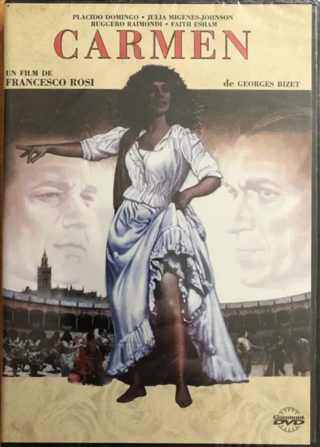 Carmen  Film De Francesco Rosi  Placido Domingo     Dvd Tres Bon Etat