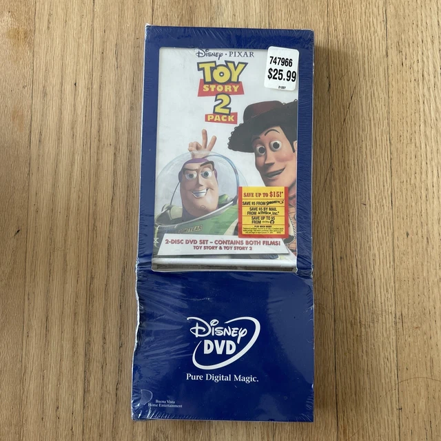 TOY STORY & Toy Story 2 (DVD, 2-Disc Set) Brand New Sealed, By PIXAR £ ...