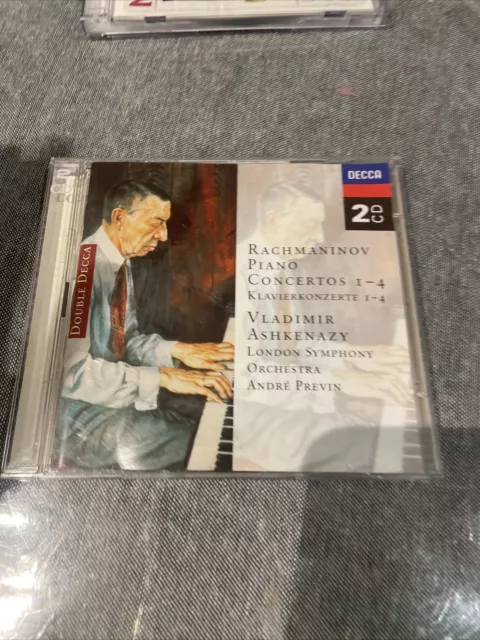 Rachmaninov Piano Concertos Nos. 1 - 4  Vladimir Ashkenazy / André Previn 2CD