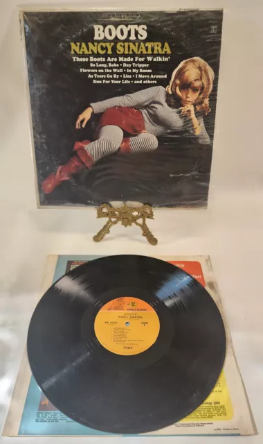 12& VINYL LP Record Album Nancy Sinatra Boots Reprise RS-6202 Rock Pop ...