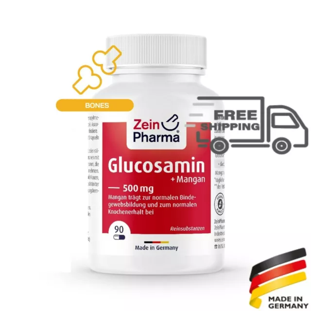 Glucosamina Glucosamina Glucosamina 500 mg (90 cápsulas) ZEINPHARMA