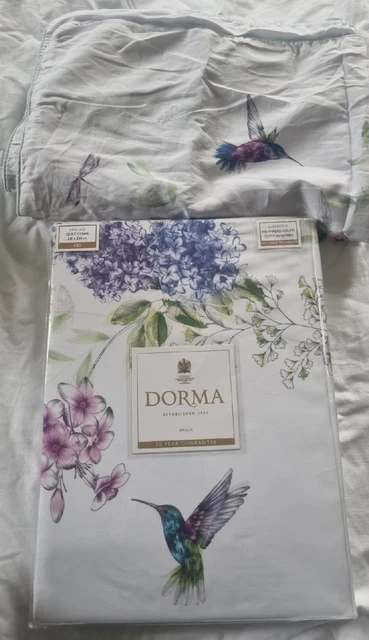 Copripiumone Dorma Emalia King Size Copripiumone Nuovo Con 4 X Federe Usate