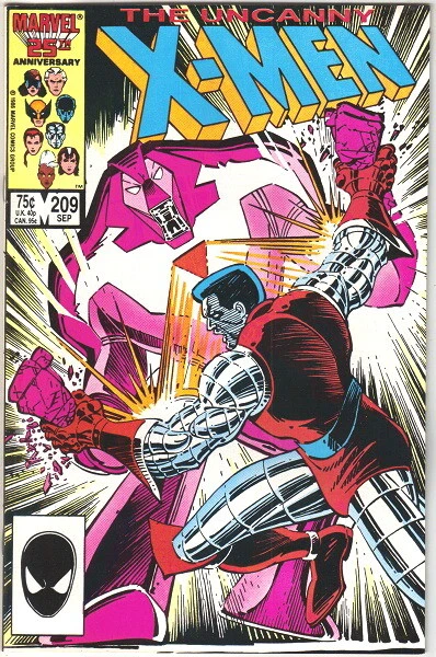 The Uncanny X-Men Comic Book #209 Marvel Comics 1986 VERY HIGH GRADE NEW UNREAD
