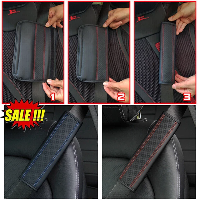 Car Seat Belt Cover Pads Shoulder Seatbelt Safety Strap Protector Cushions 1pc