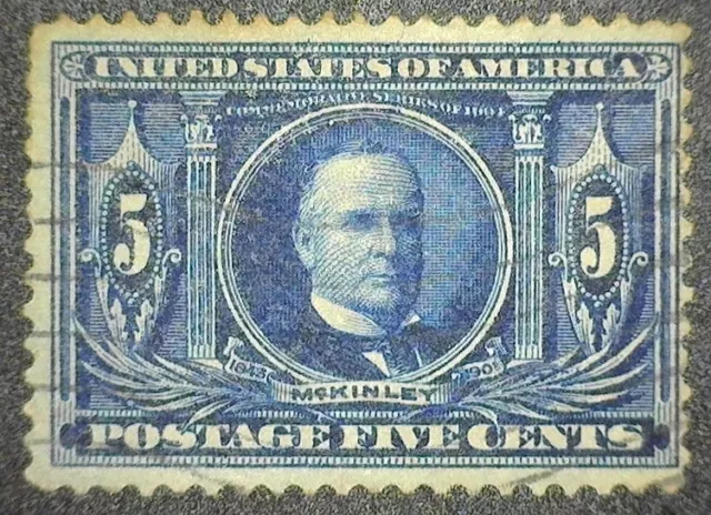 US Scott #326, 1904 5c Louisiana Purchase Exposition - Fine - Used