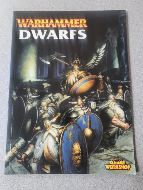 Warhammer Fantasy Dwarfs 6th Edition Army Book, Excellent Condition