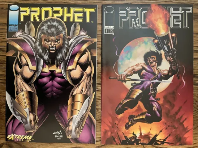 Prophet #1 First Solo Series Image 1993 1995 Variant Rob Liefeld NM Optioned NM
