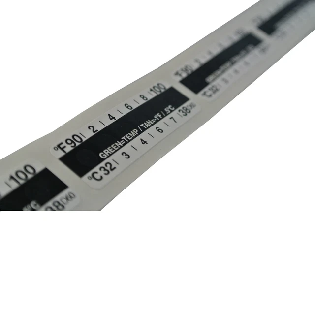 One Step Urine Temperature Test Strips, 25 X Stick on Adhesive Thermometer Strip