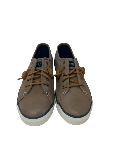 Sperry seacoast on sale boat shoe leather