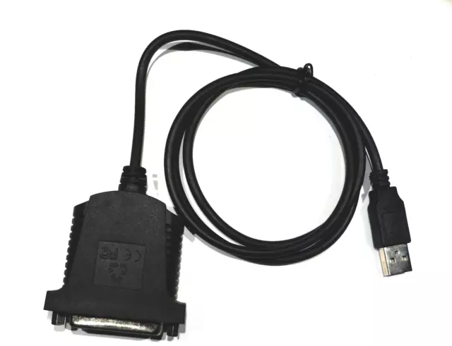 Cordon convertisseur USB2 / Parallele cable 0.8m imprimante