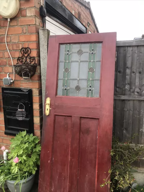 Stain Glass Front Door