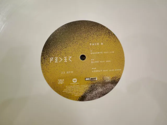 Feder Square One Lp 33T Vinyle Ex Cover Ex Original 2017 White Disc 3