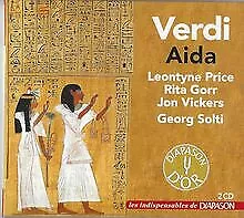 Verdi : Aida. Pryce, Gorr, Vickers, Solti de Leontyne Price | CD | état très bon