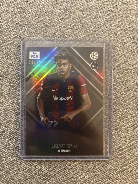 LAMINE YAMAL ROOKIE /99 topps Showtime 2023/24 FC Barcelona EUR 50,00