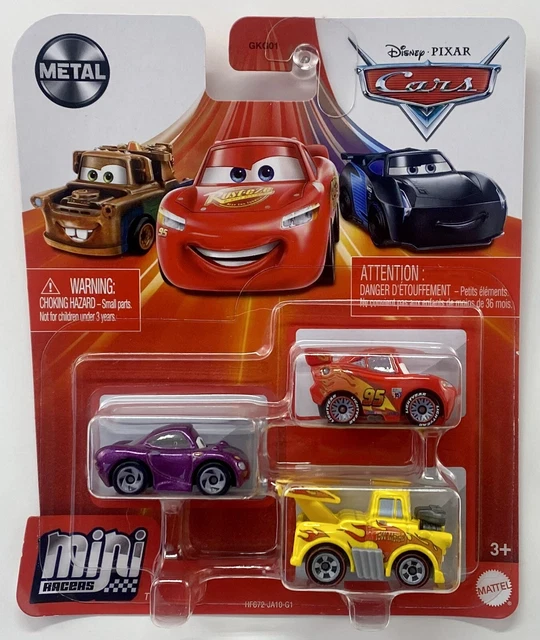 DISNEY PIXAR CARS HOLLEY SHIFTWELL McQUEEN HOT ROD MATER 1:110 Mini ...