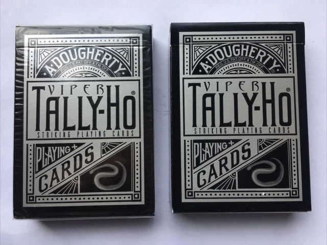 TALLY-HO VIPER UV500 OHIO V1 Tally-Ho Viper Fan Back Playing Card