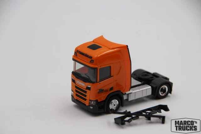 Herpa Scania CR20 HD - Autocarro Frigorifero Traveco - 1:87 - Modellino In Plastica