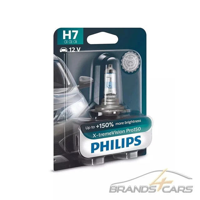 H7 Philips X-Treme Vision Pro150 Lampada A Incandescenza Veicolo