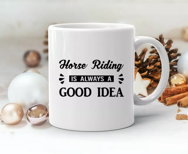 Horse Riding Lover Mug Olympic Game Sport Horse Racing Rider Gift