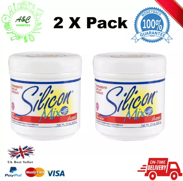 Silicon Mix Intensive Haar Tiefenbehandlung 455ml - 2 X Pack