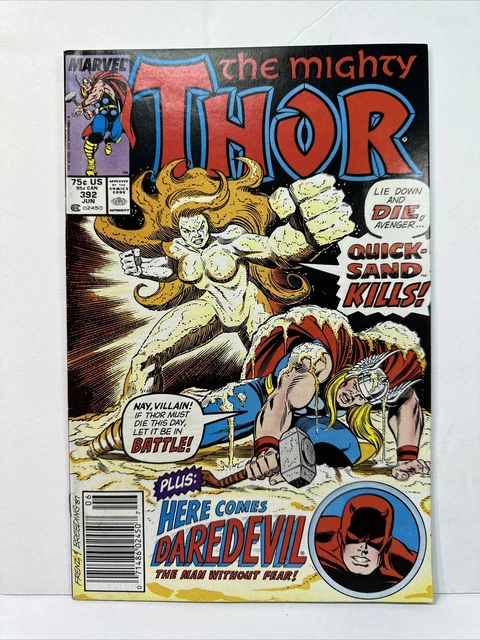 The Mighty Thor #392 1988 Marvel Comics Newsstand VF/NM 1st App Quicksand