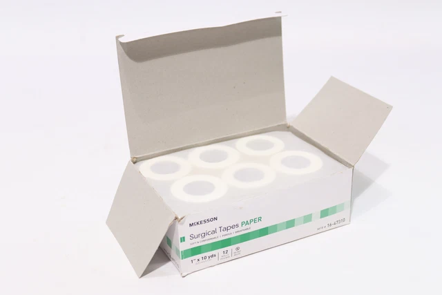 Surgical tapes paper 12 rolls McKesson