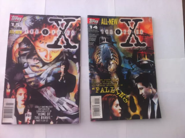 Topps Comics  12 X-Files Very Fine/Near To Mint Condition 5