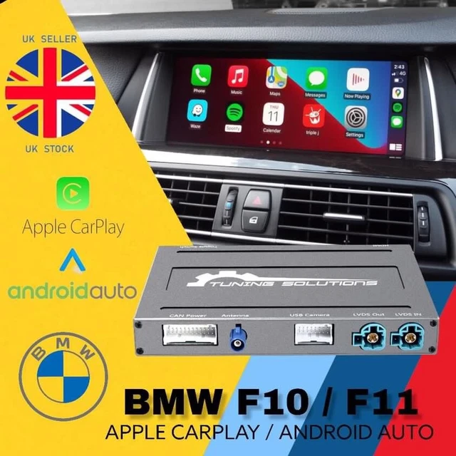 BMW 5 SERIES F10 F11 (NBT) Apple Carplay & Android Auto Upgrade Kit £ ...